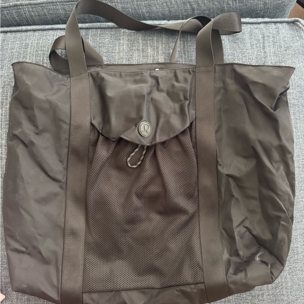 lululemon athletica Black Tote Bag
